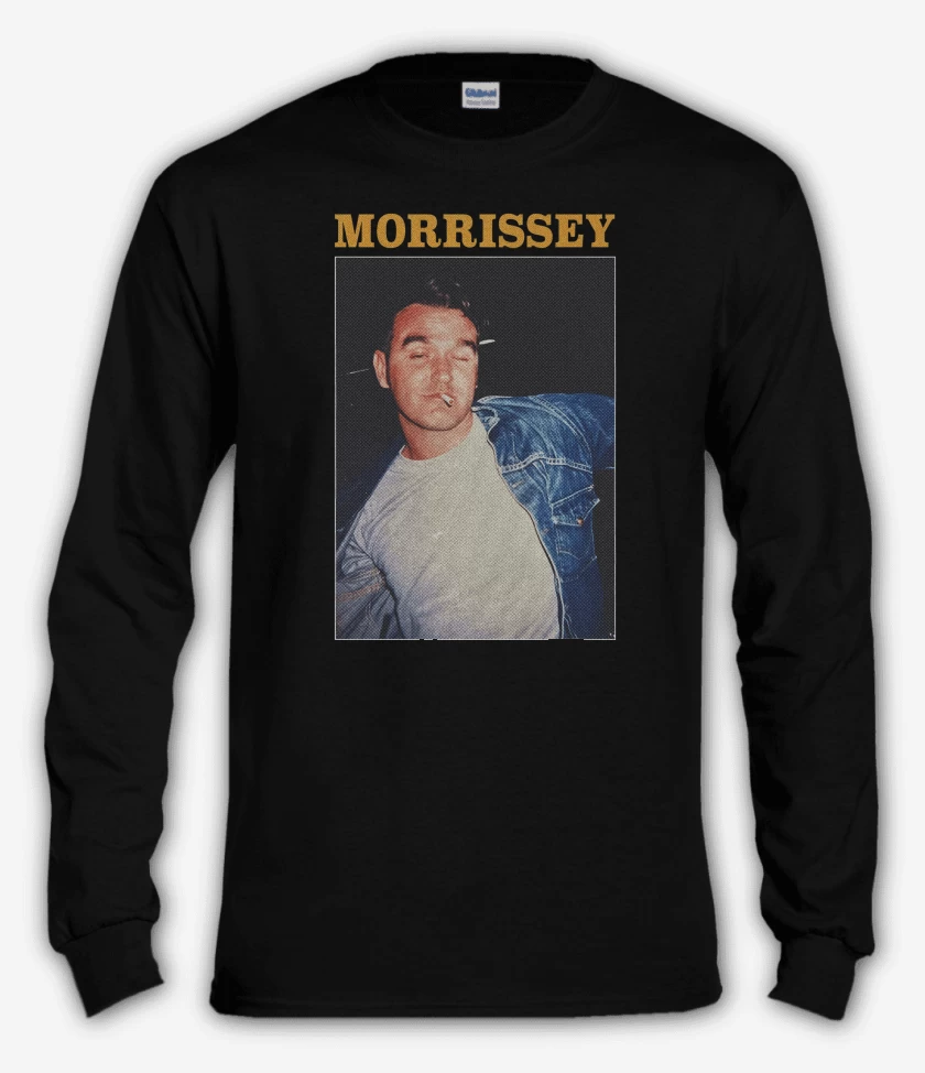 Polera manga larga Negro de Morrissey Tour 2025