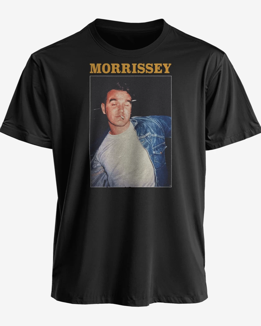 Polera premium Negro de Morrissey Tour 2025