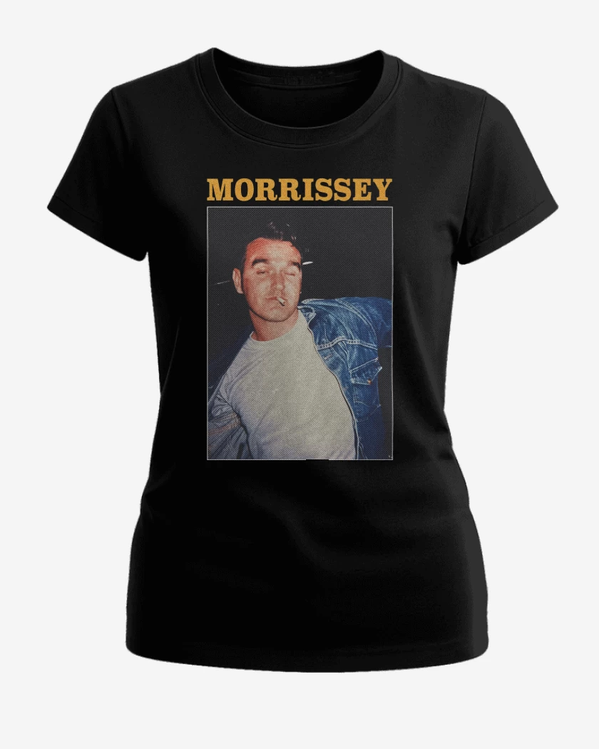 Polera de Mujer Negro de Morrissey Tour 2025