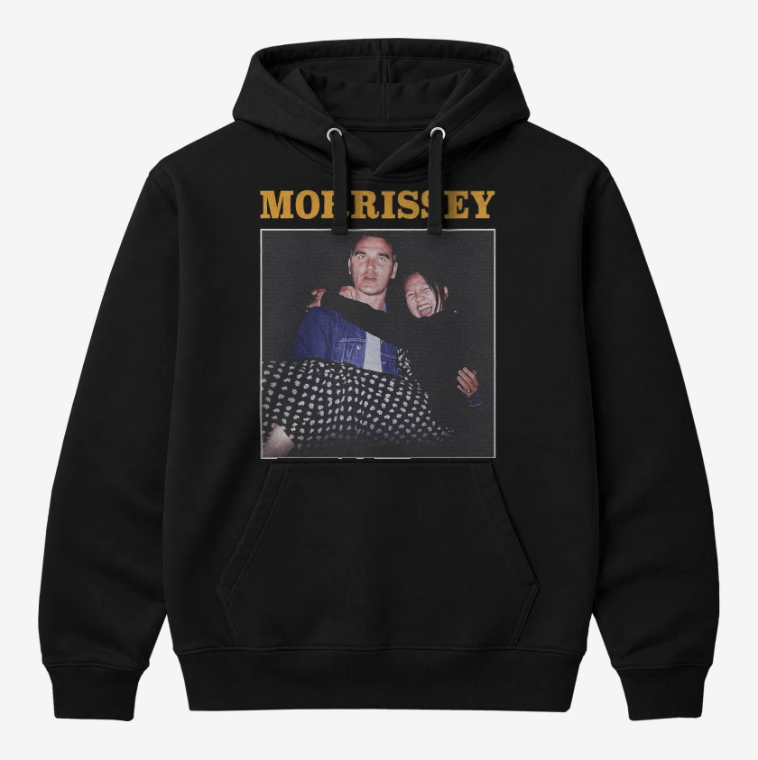 Polerón Canguro Negro de Morrissey 2025