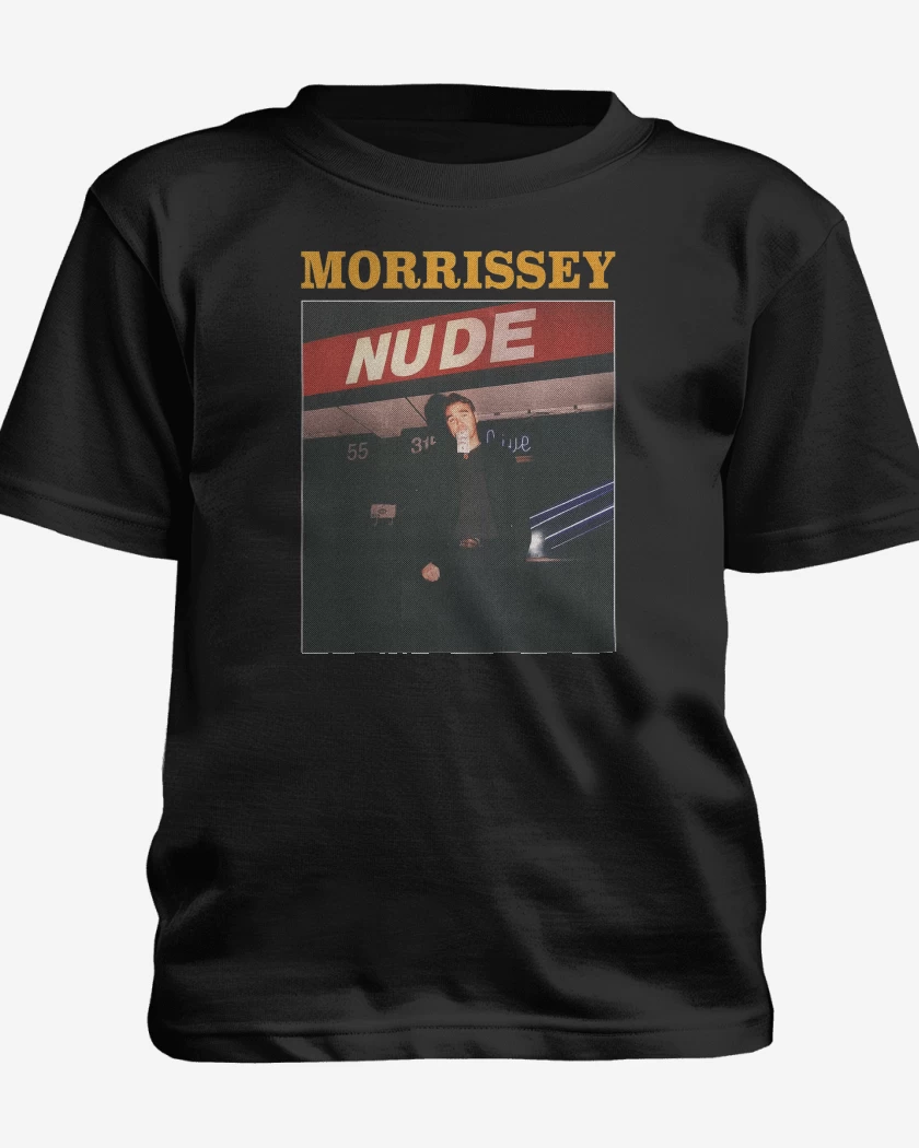 Polera de niño Negro de Morrissey Live Chile