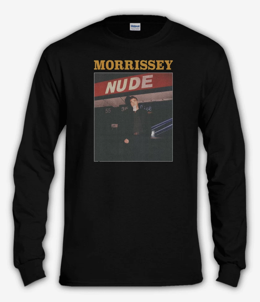 Polera manga larga Negro de Morrissey Live Chile
