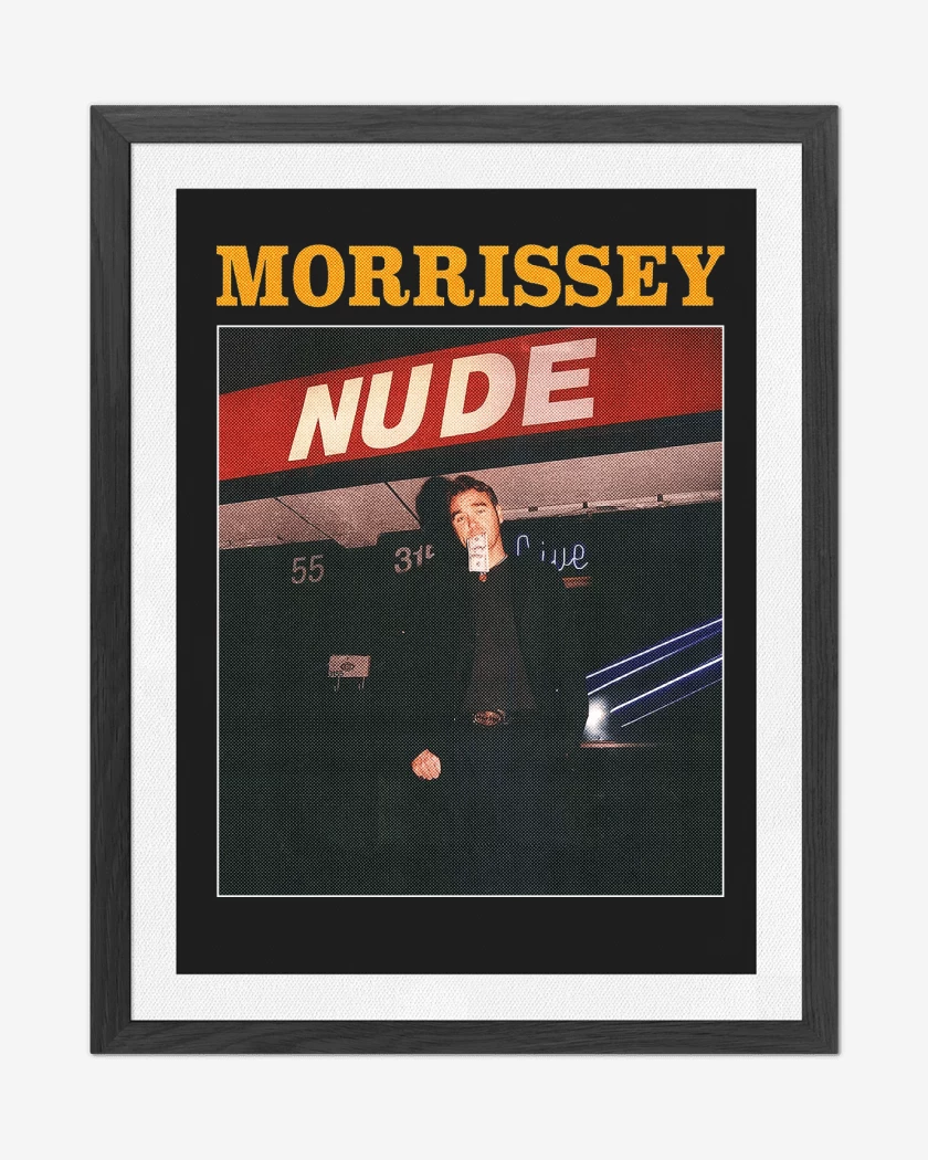 Cuadro decorativo Negro de Morrissey Live Chile