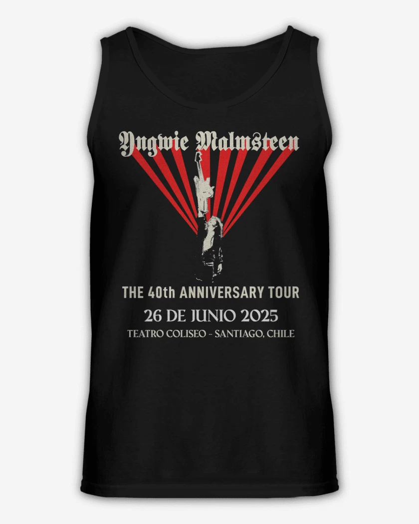 Sudadera Yngwie Malmsteen 40 Aniversario