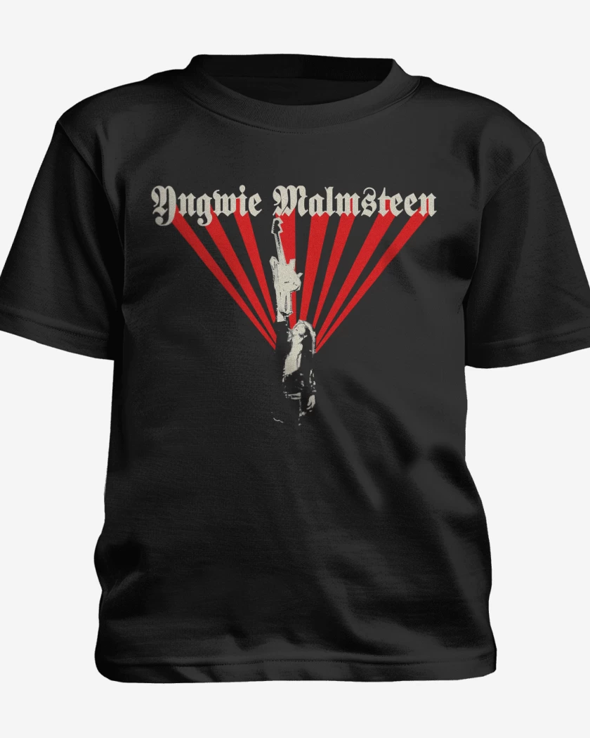 Polera de niño Negro de Yngwie Malmsteen 40 Aniversario 2