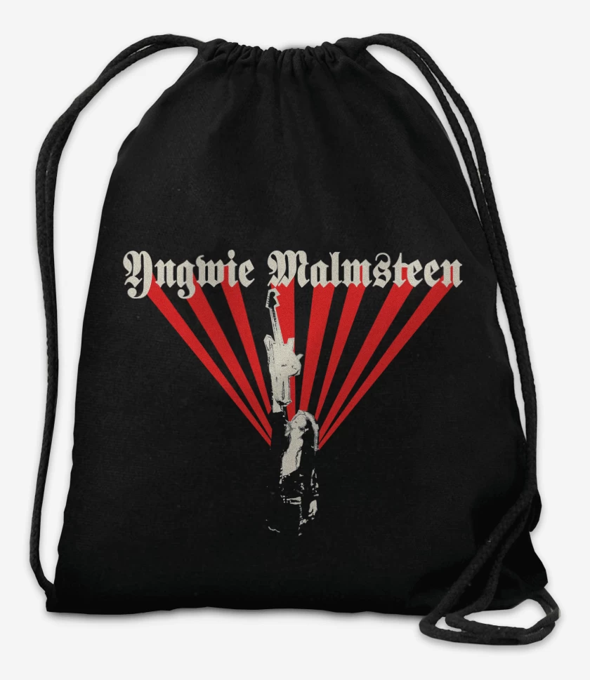 Mochila Negro de Yngwie Malmsteen 40 Aniversario 2