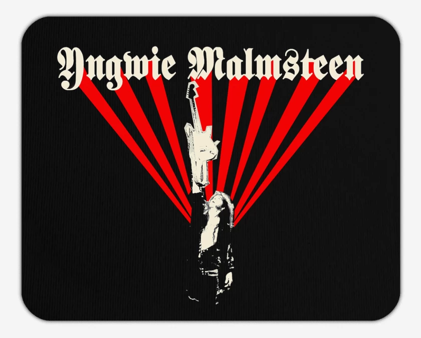 Mousepad Yngwie Malmsteen 40 Aniversario 2