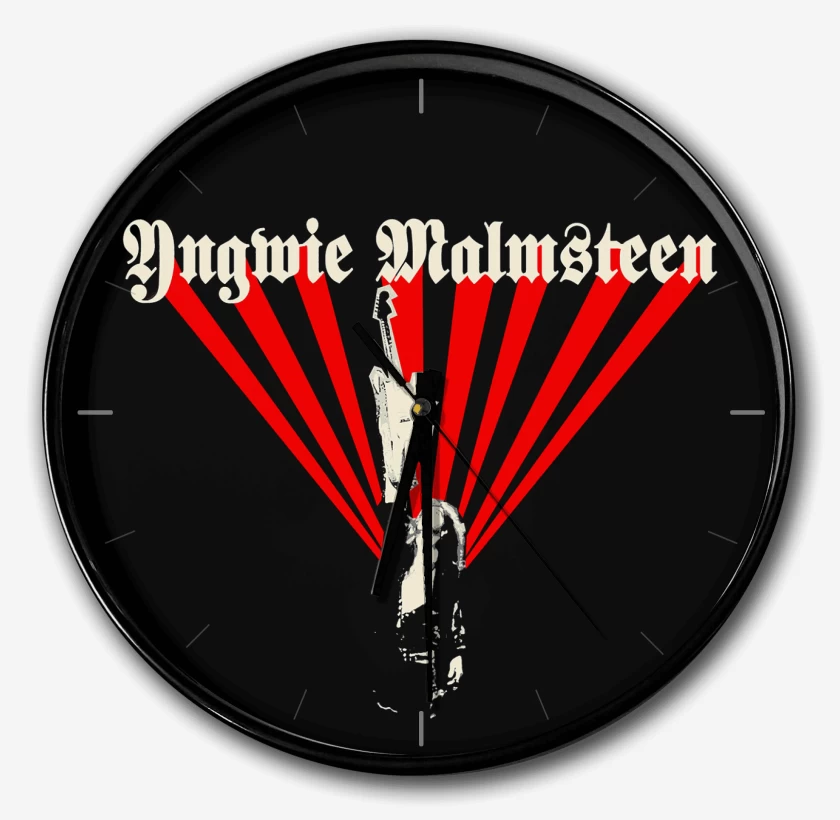 Reloj Negro de Yngwie Malmsteen 40 Aniversario 2