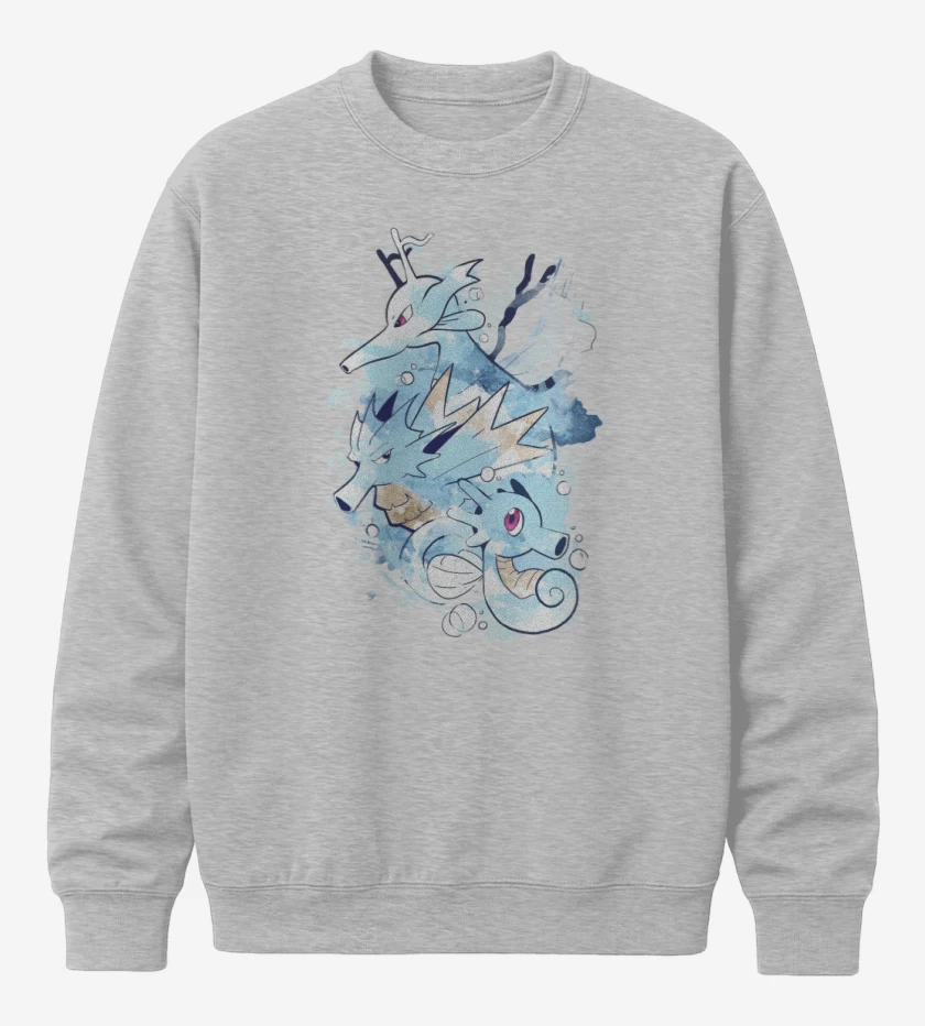 Poleron polo Gris Melange de Seadra