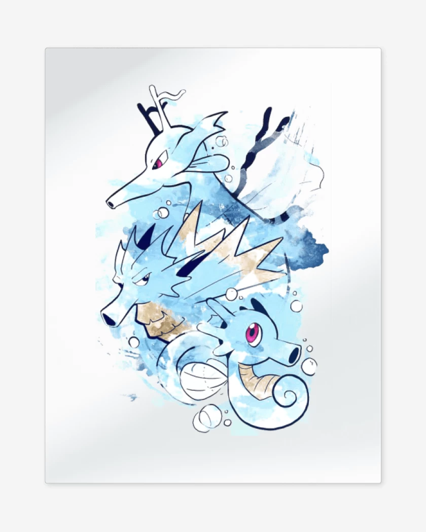 Print metalico Blanco de Seadra