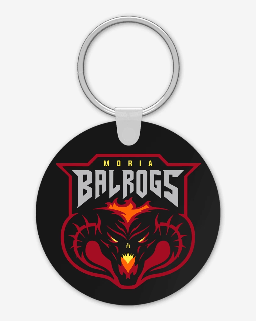 Llavero Negro de Balrogs de Moria