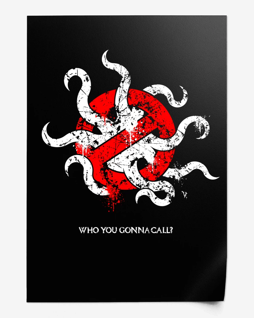 Print Cazafantasmas Lovecraft