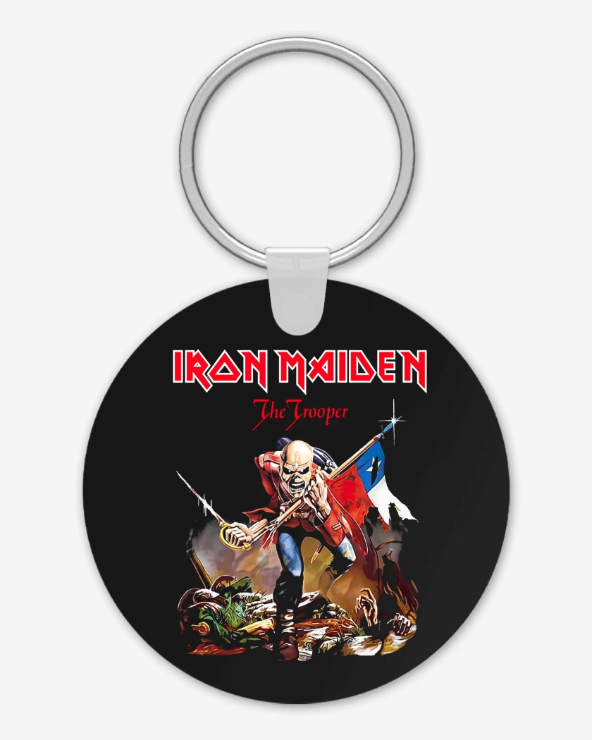 Llavero Negro de The Trooper Chile