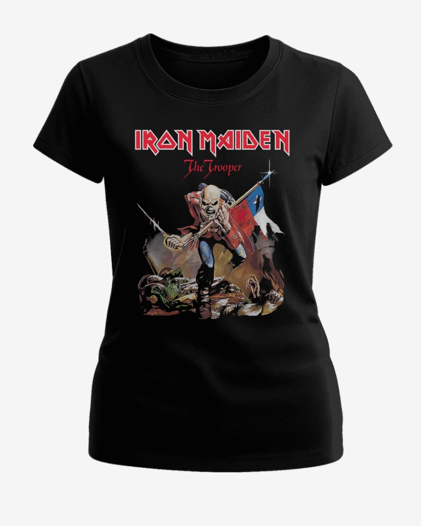 Polera de Mujer Negro de The Trooper Chile