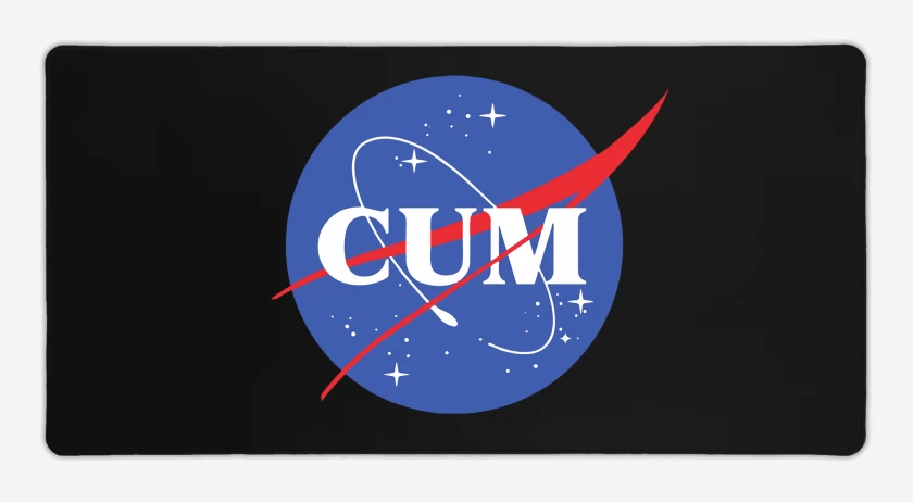 Mouse pad Gamer Negro de CUMNASA
