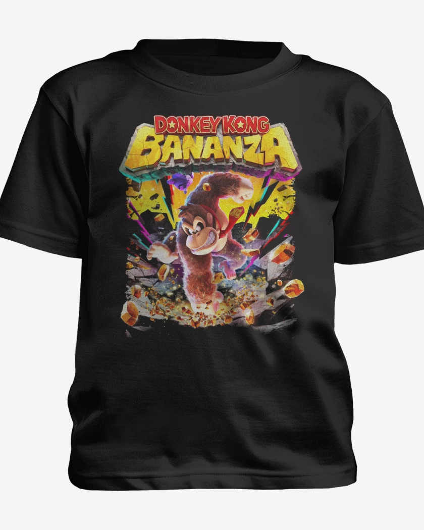 Polera de niño Donkey Kong Bananza