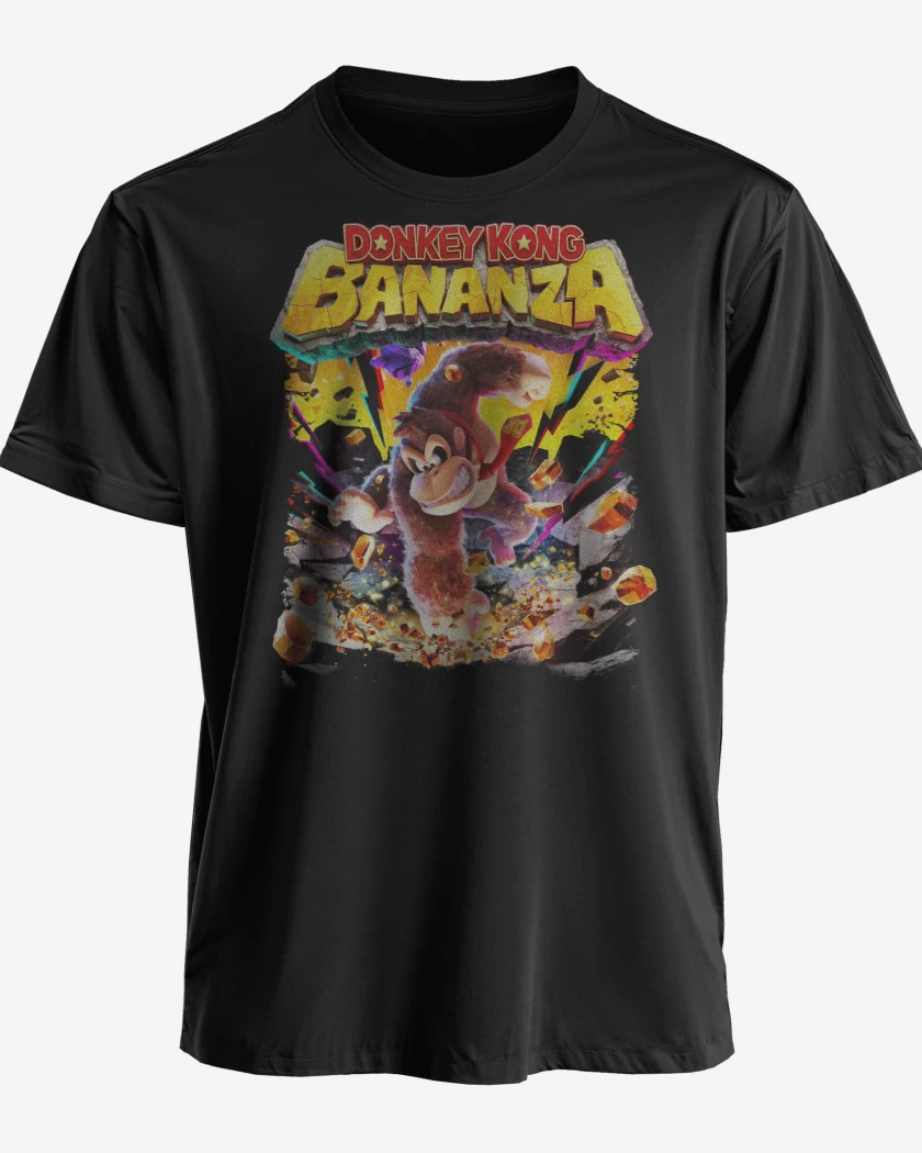 Polera Donkey Kong Bananza