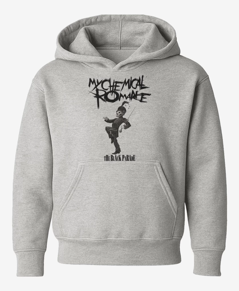Poleron de niño Gris Melange de MCR The Black Parade