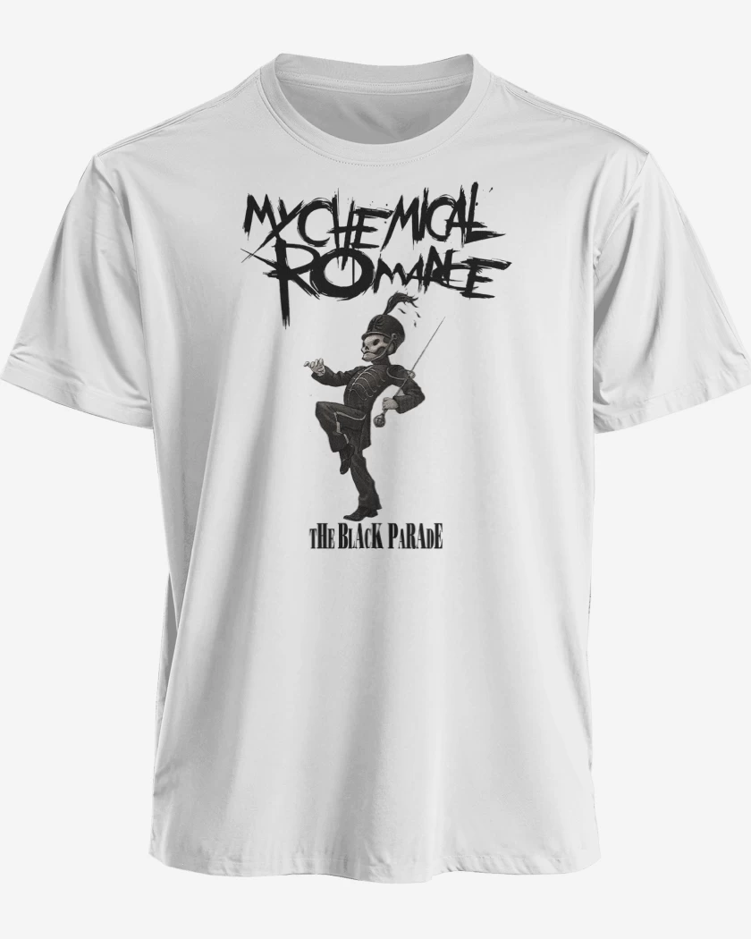Polera premium Blanco de MCR The Black Parade