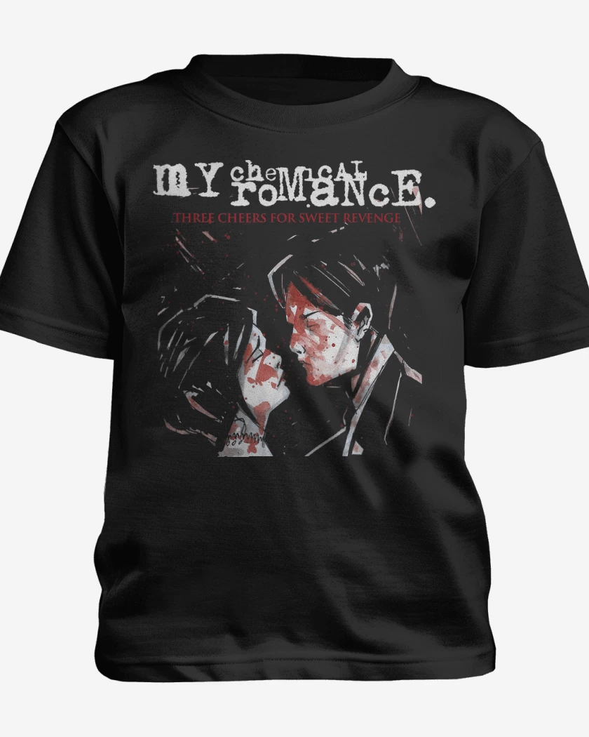 Polera de niño Negro de My Chemical Romance Three Cheers
