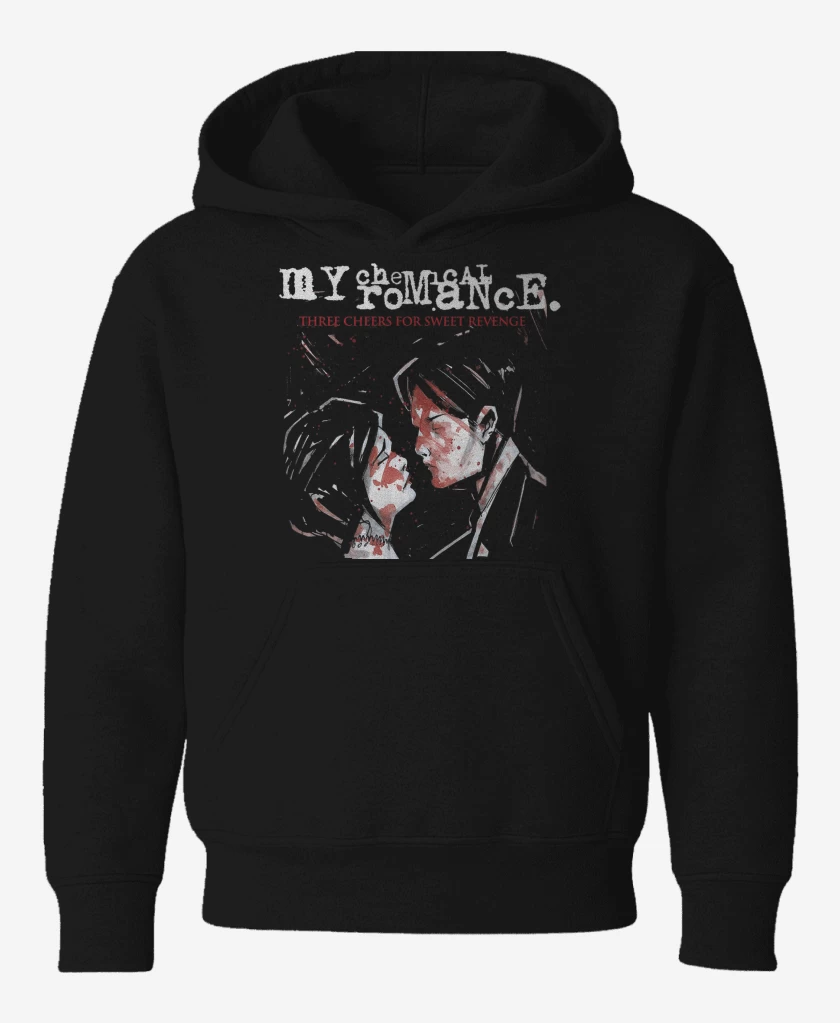 Poleron de niño Negro de My Chemical Romance Three Cheers