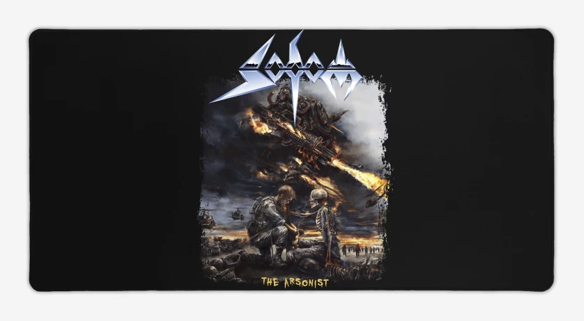 Mouse pad Gamer Negro de Sodom The Arsonist