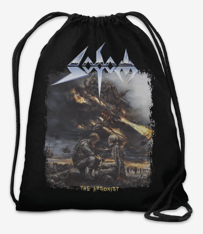 Mochila Negro de Sodom The Arsonist