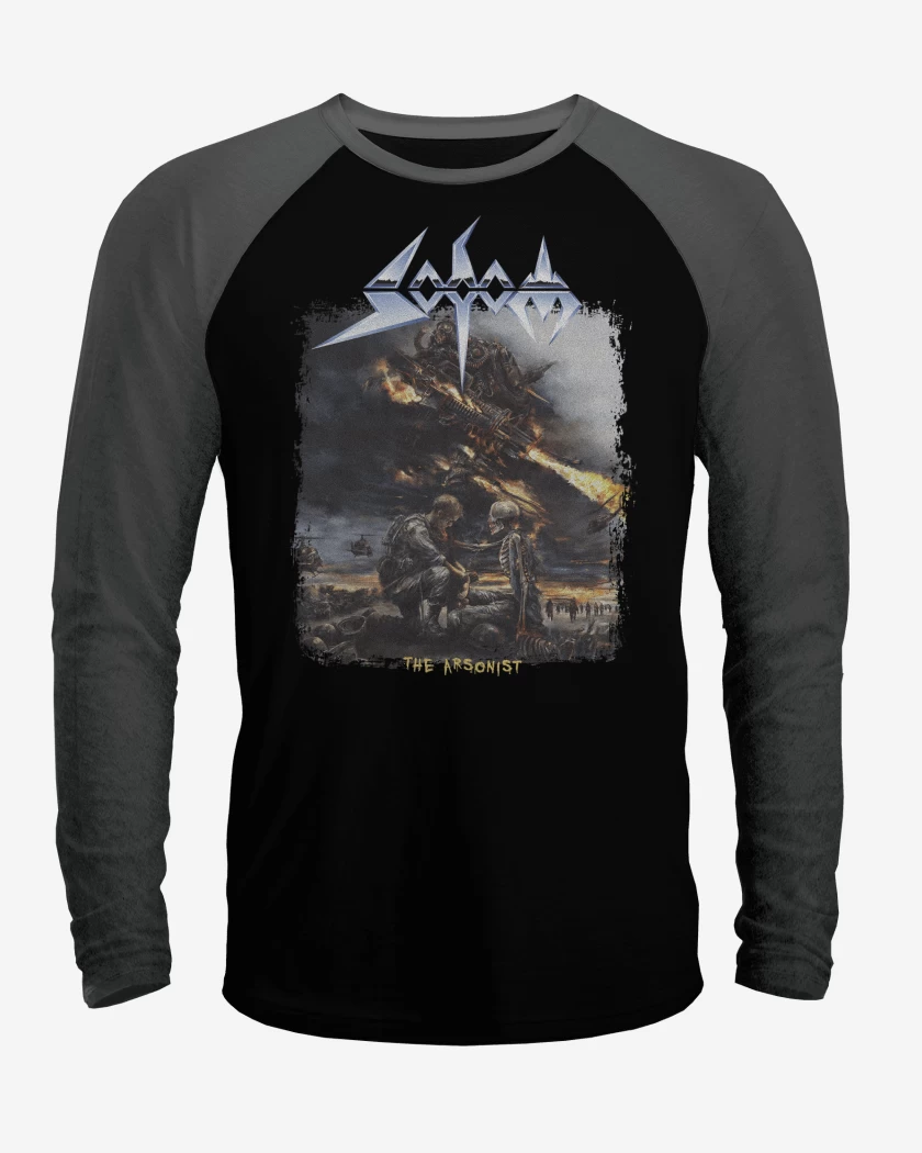 Polera Raglan Sodom The Arsonist