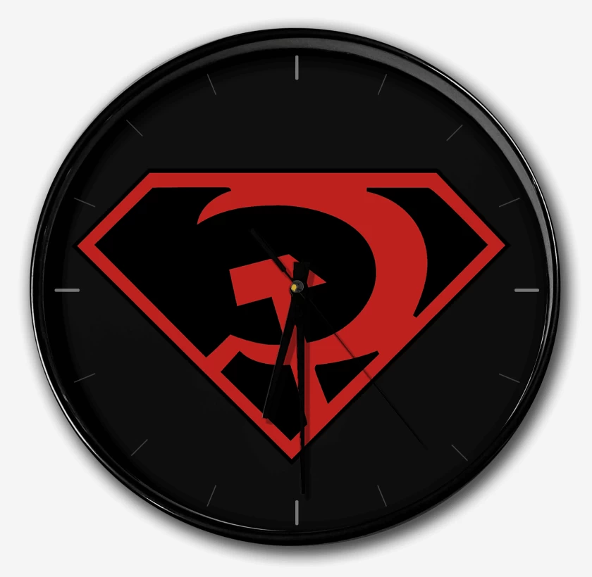 Reloj Negro de Superman Red Son