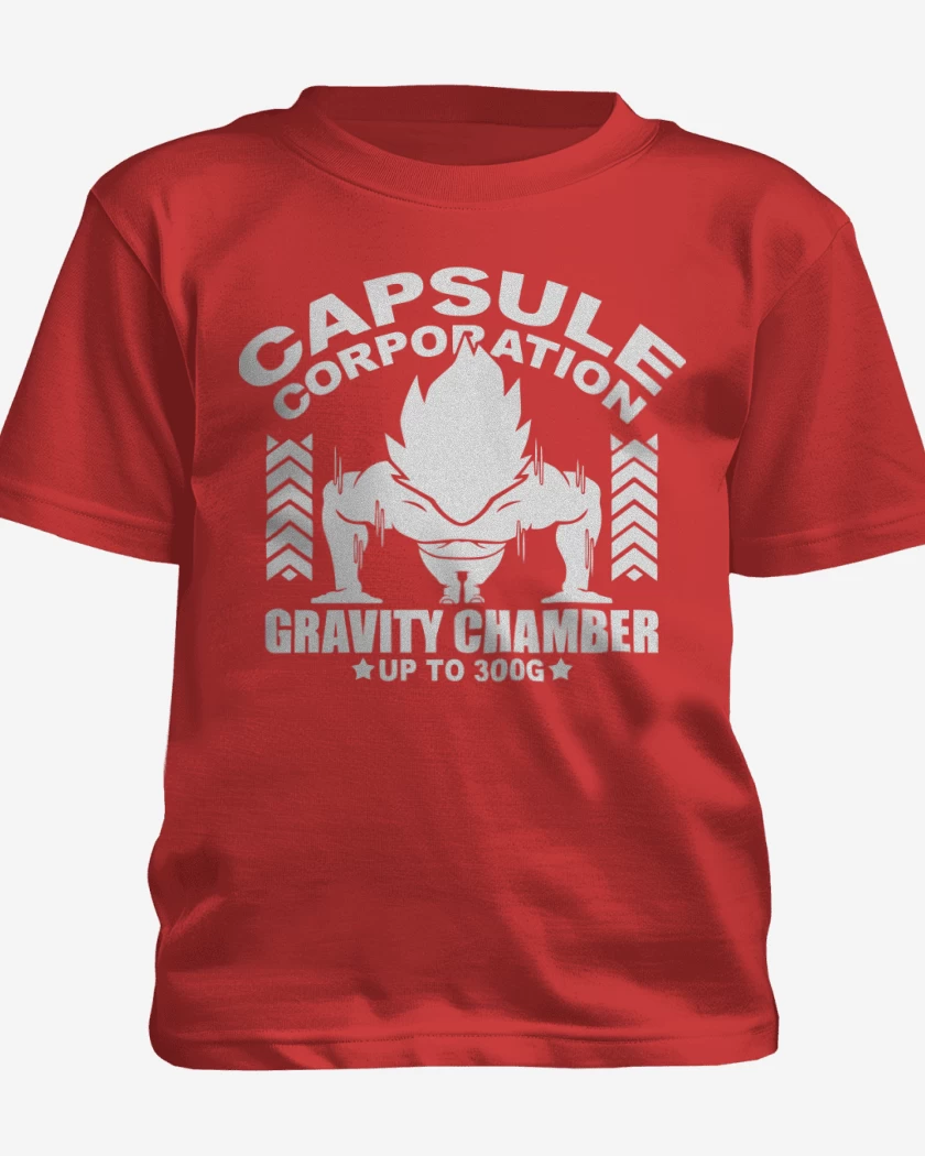 Polera de niño Rojo de Gravity Chamber