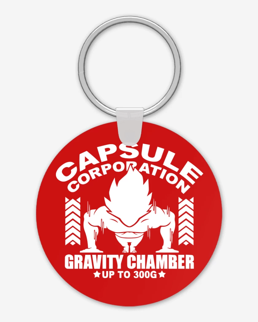 Llavero Rojo de Gravity Chamber