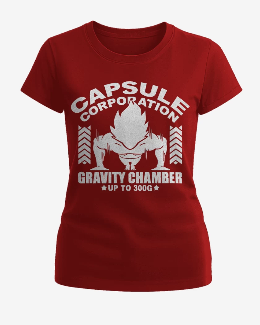 Polera de Mujer Rojo de Gravity Chamber