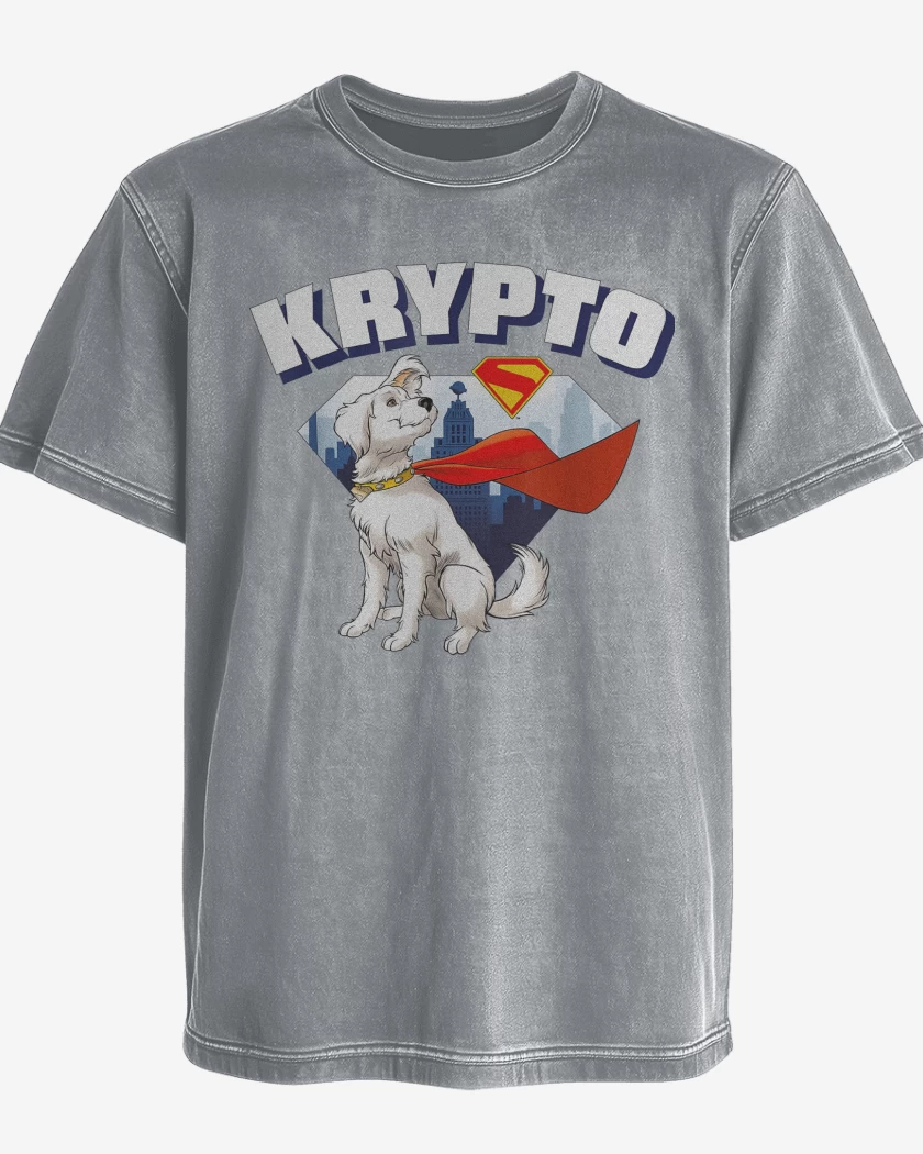 Polera desgastada New Krypto