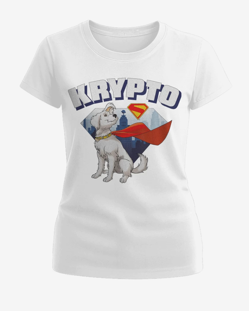 Polera de Mujer Blanco de New Krypto