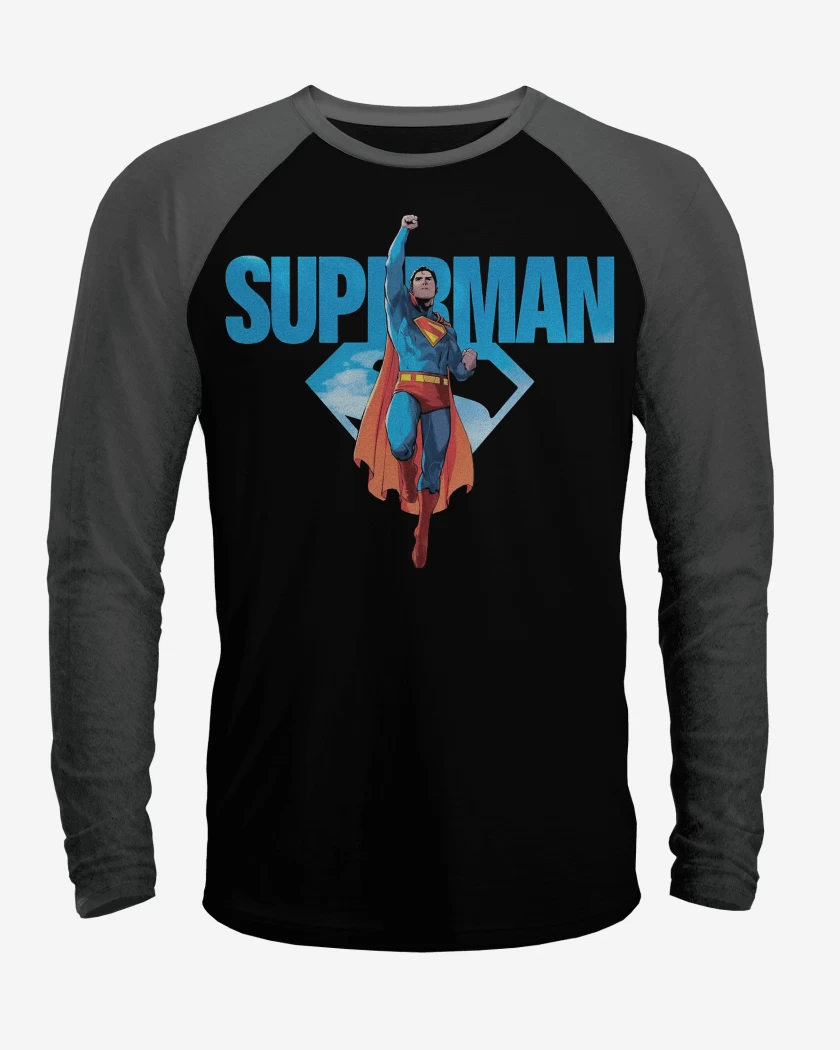 Polera Raglan El Nuevo Super Hombre