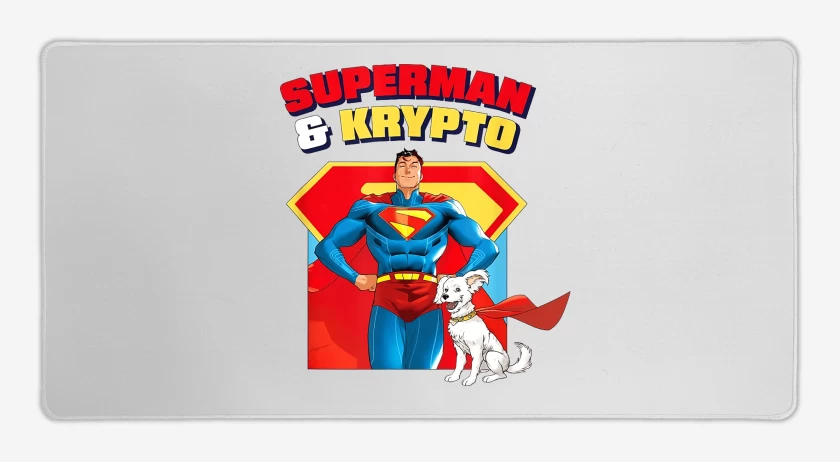 Mouse pad Gamer New Superman and New Krypto