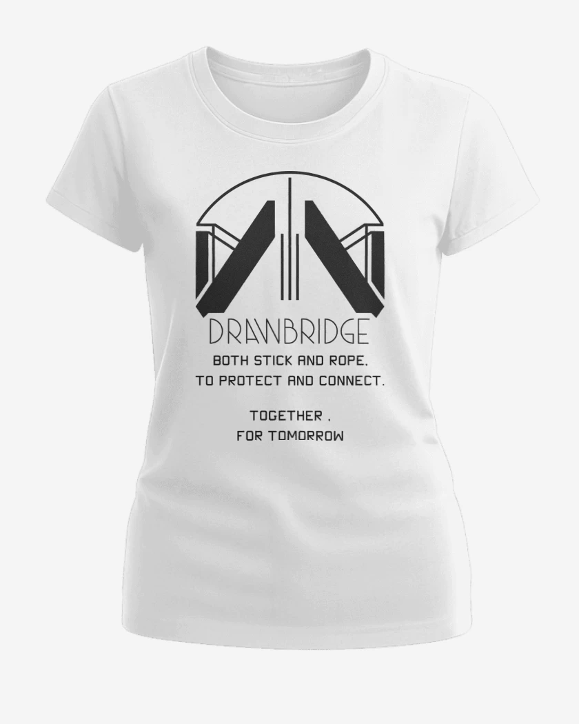 Polera de Mujer Blanco de Death Stranding Drawbridge N