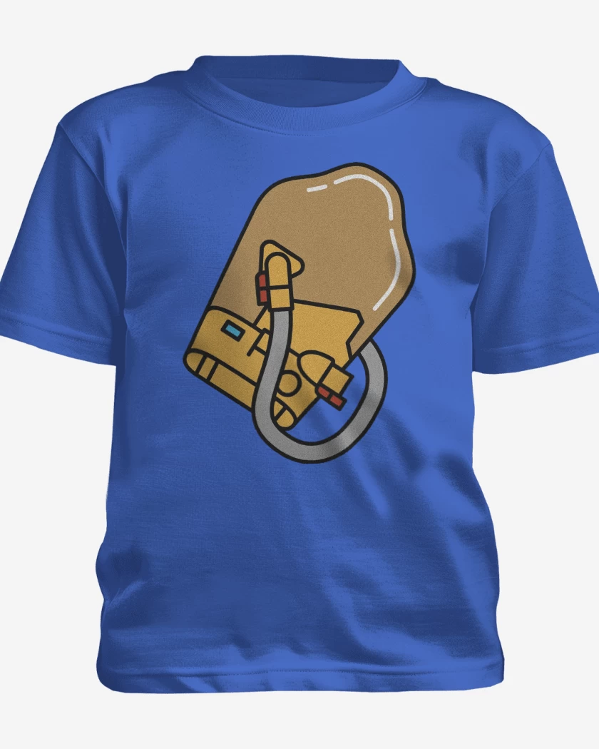 Polera de niño Azul Rey de Death Stranding BB Incubadora