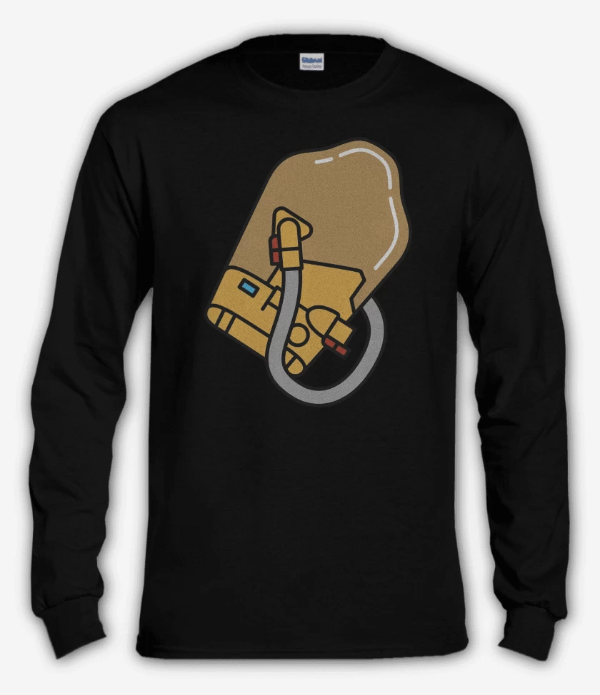 Polera manga larga Death Stranding BB Incubadora