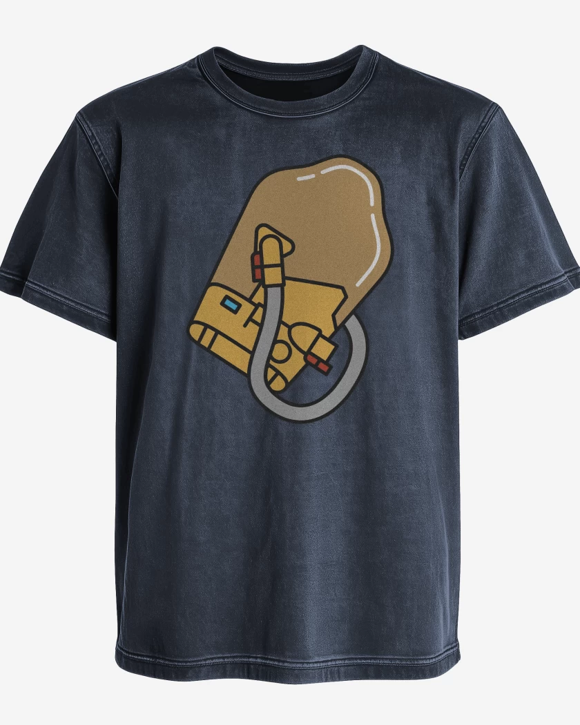 Polera desgastada Death Stranding BB Incubadora