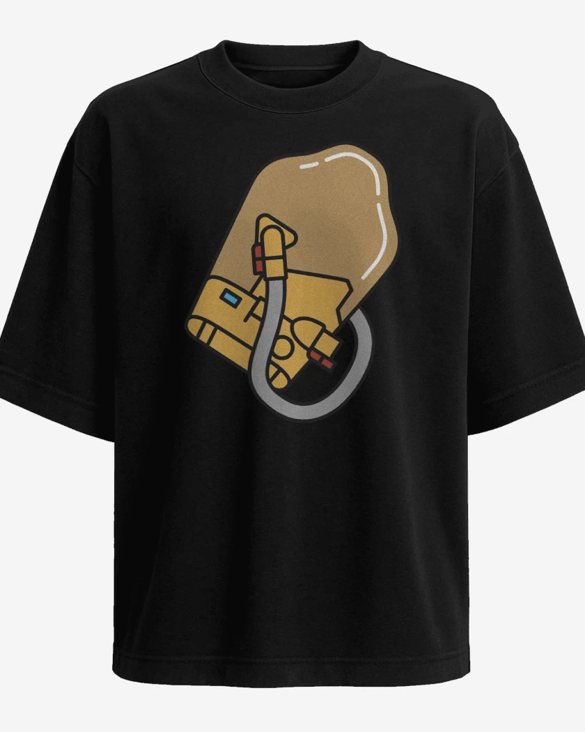 Polera Oversize Death Stranding BB Incubadora