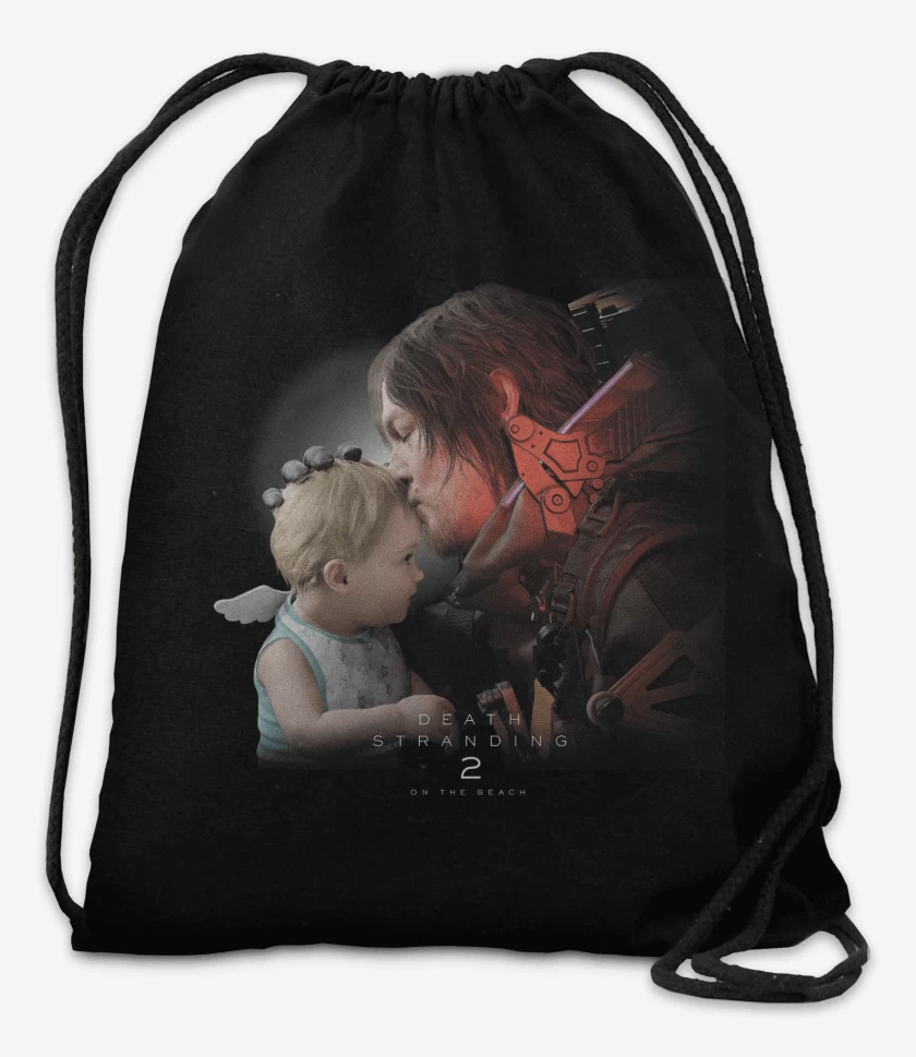 Mochila Negro de Death Stranding 2 Sam & Lou