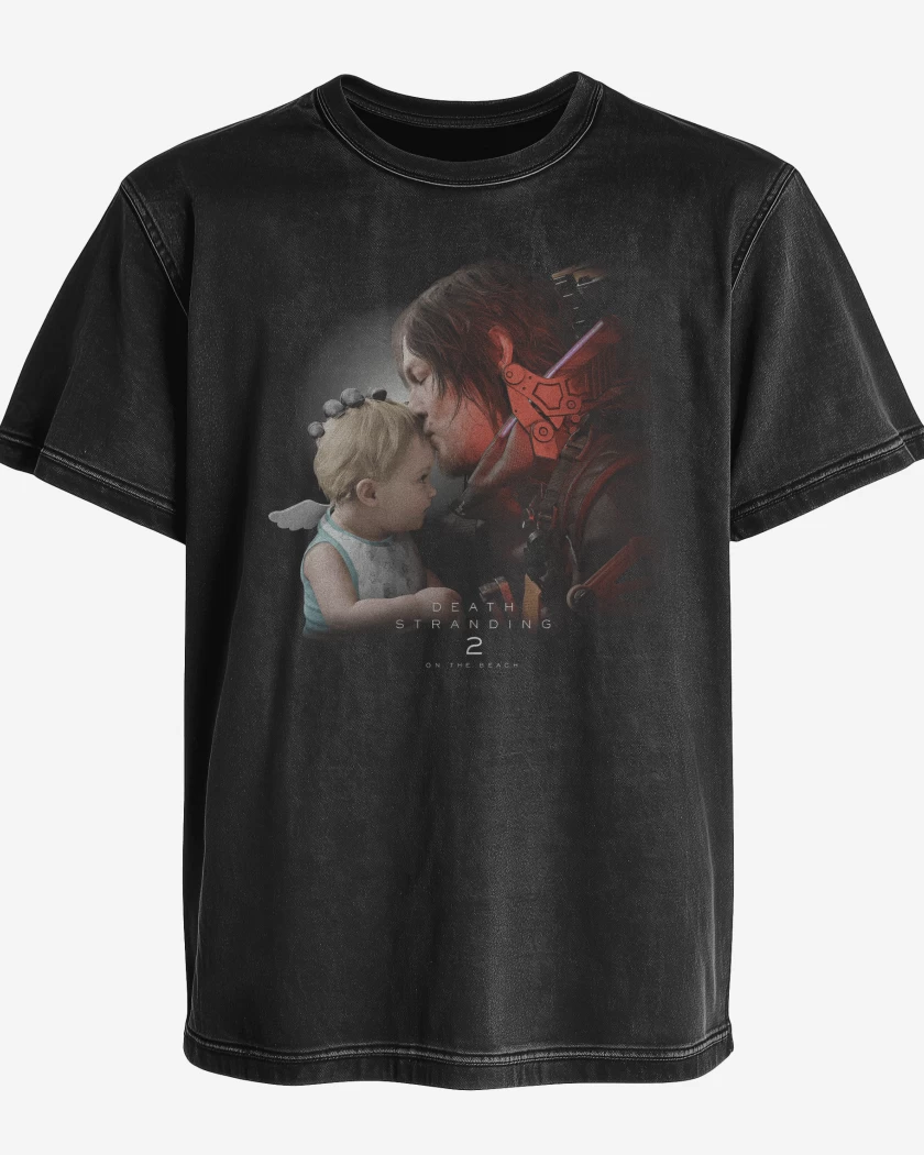 Polera desgastada Death Stranding 2 Sam & Lou