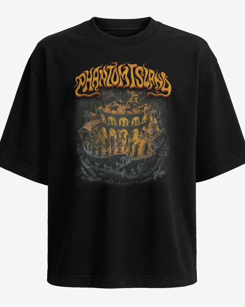 Polera Oversize Phantom Island