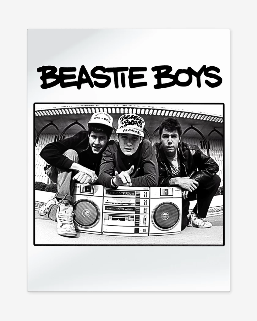 Print metalico Beastie Boys