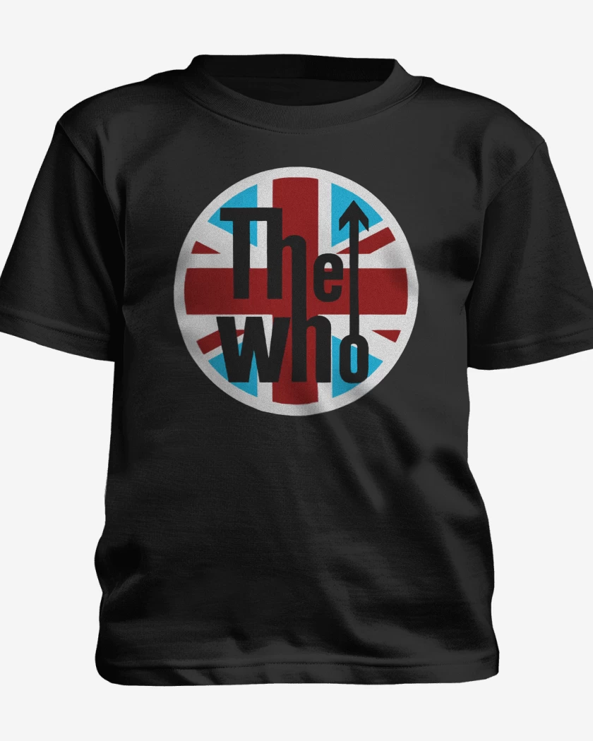Polera de niño Negro de The Who British