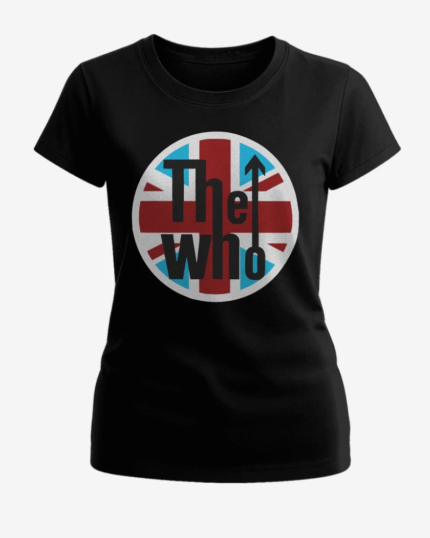 Polera de Mujer Negro de The Who British