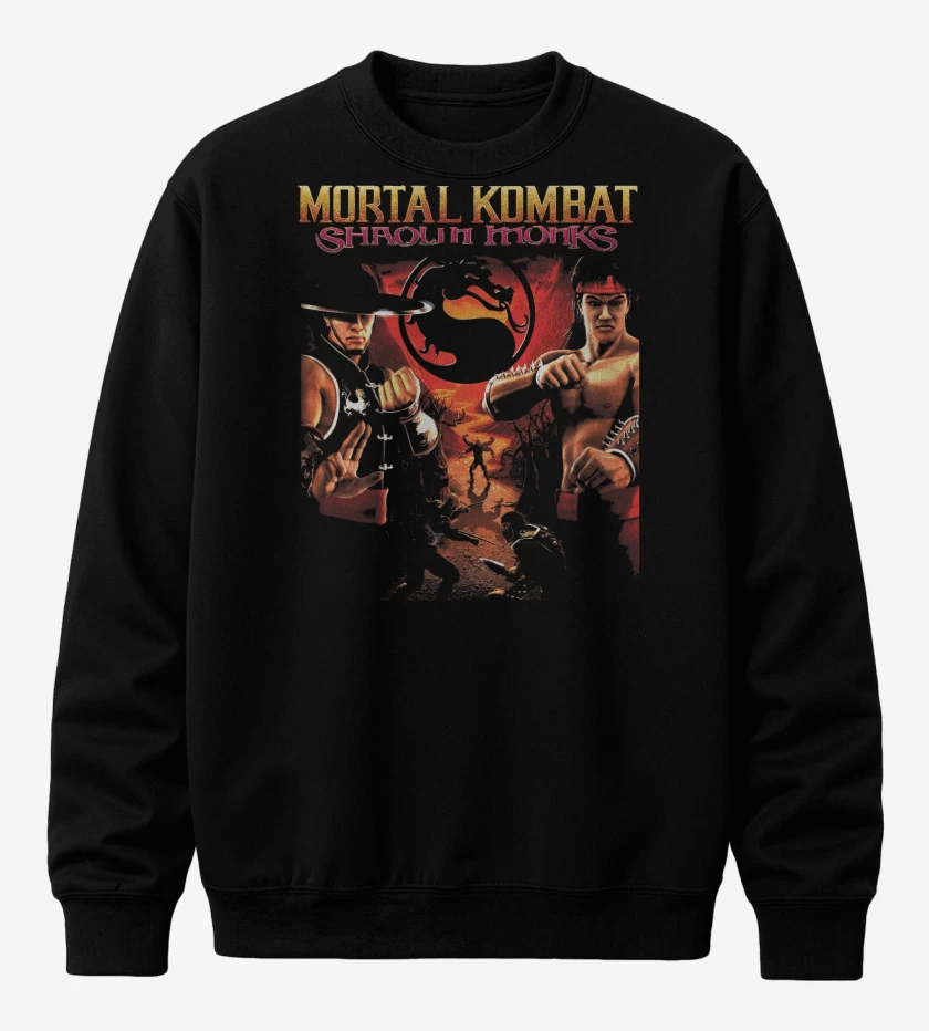 Poleron polo Mortal Kombat Shaolin Monks
