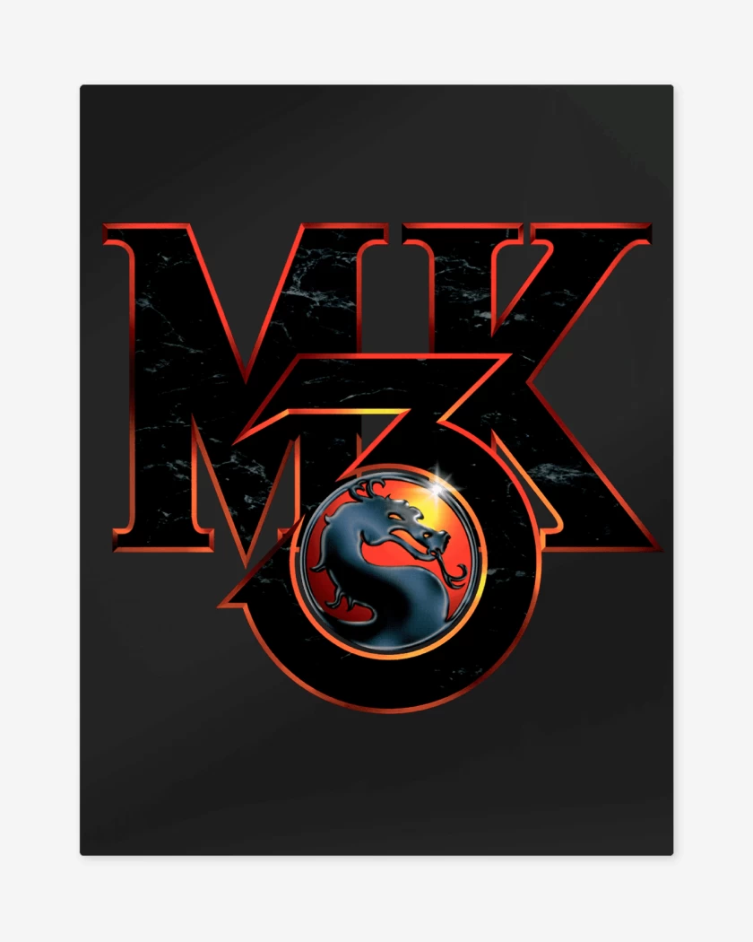 Print metalico Mortal Kombat 3