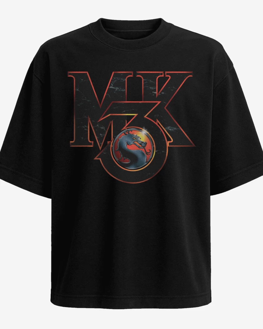 Polera Oversize Mortal Kombat 3